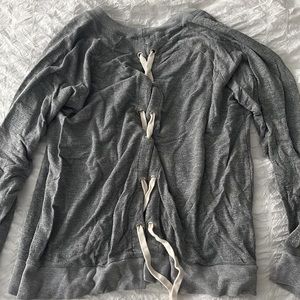 Monrow gray long sleeve
